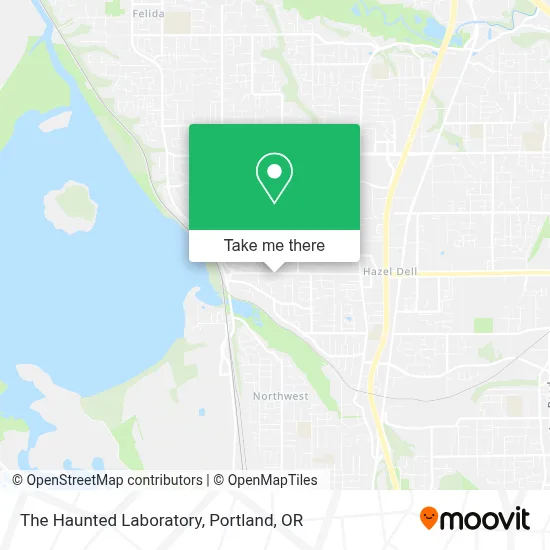 The Haunted Laboratory map