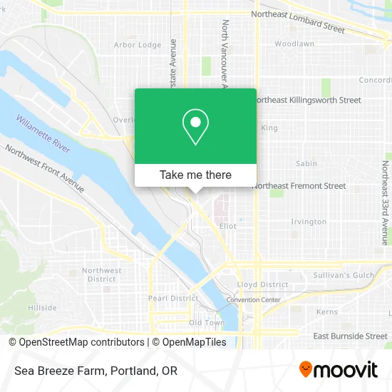 Sea Breeze Farm map