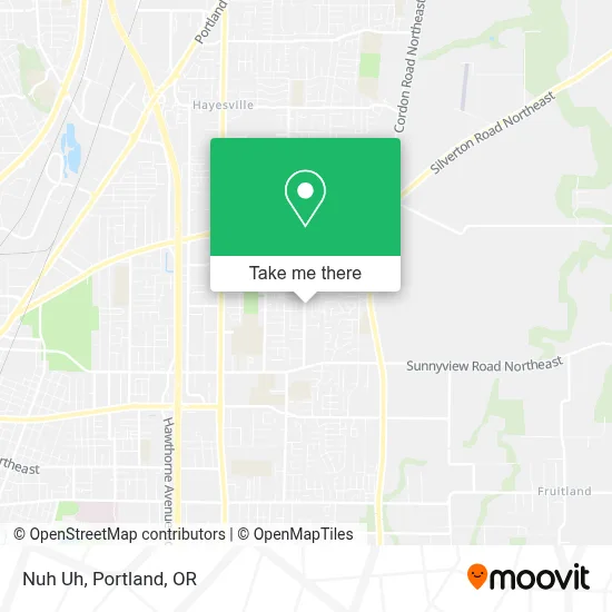 Nuh Uh map