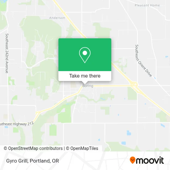 Gyro Grill map