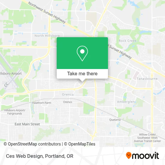 Ces Web Design map
