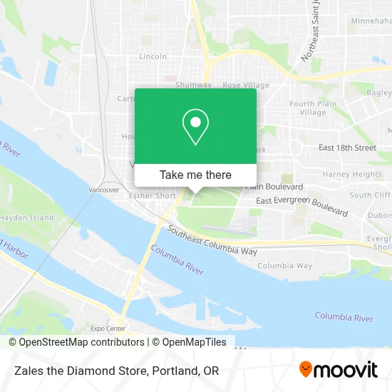 Zales the Diamond Store map