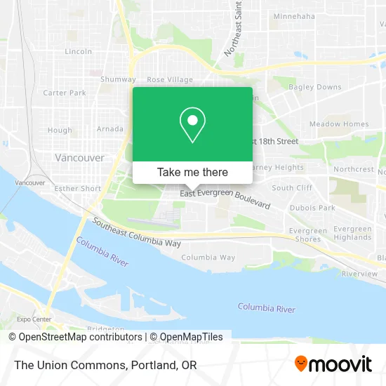 The Union Commons map
