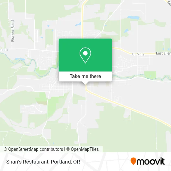 Shari's Restaurant map