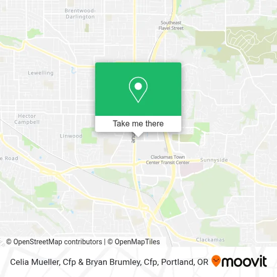 Celia Mueller, Cfp & Bryan Brumley, Cfp map