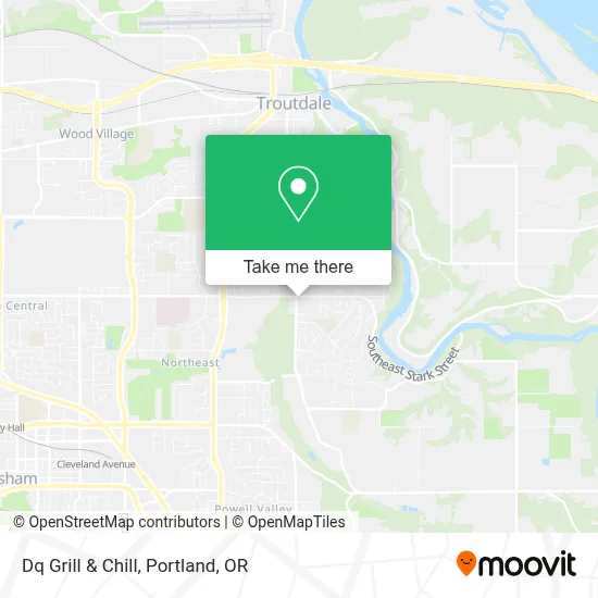 Dq Grill & Chill map
