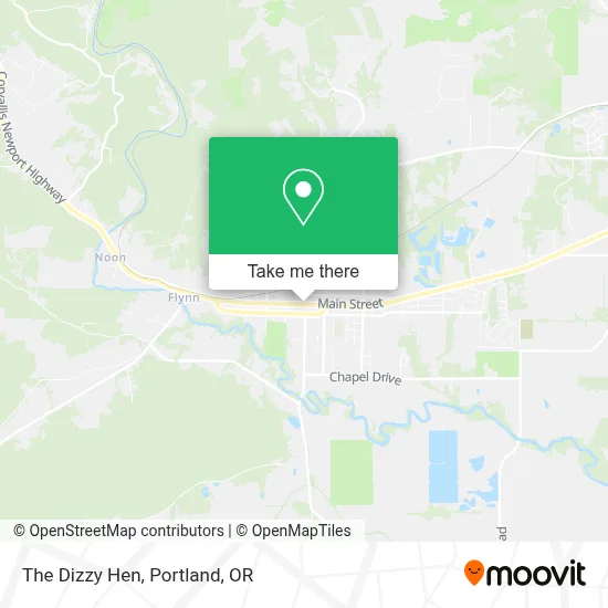 The Dizzy Hen map