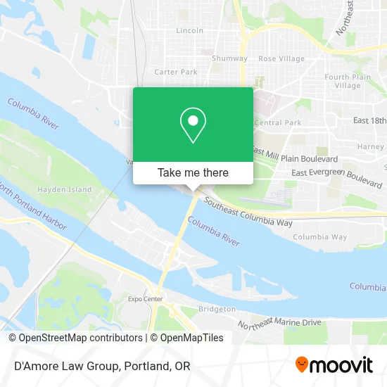 D'Amore Law Group map