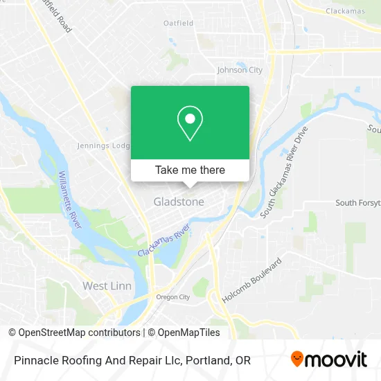 Pinnacle Roofing And Repair Llc map