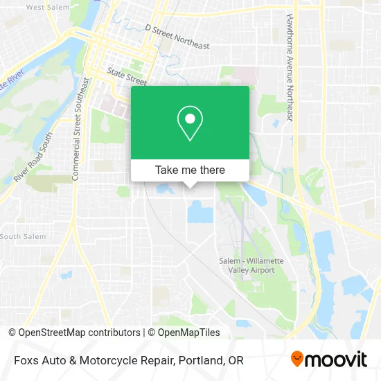 Foxs Auto & Motorcycle Repair map