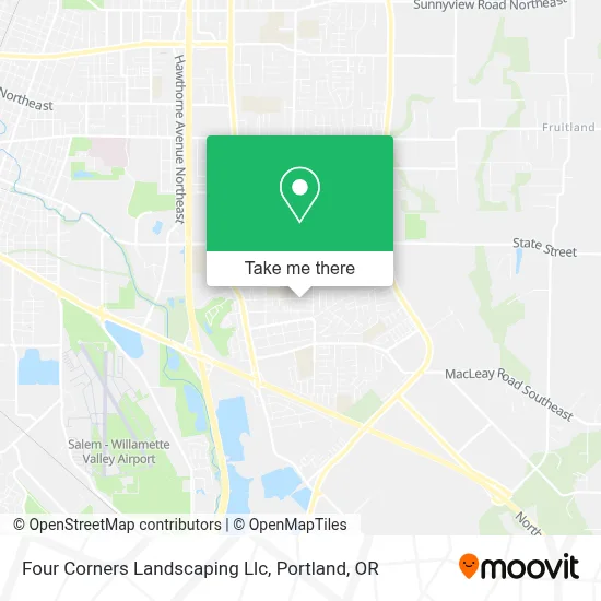 Four Corners Landscaping Llc map