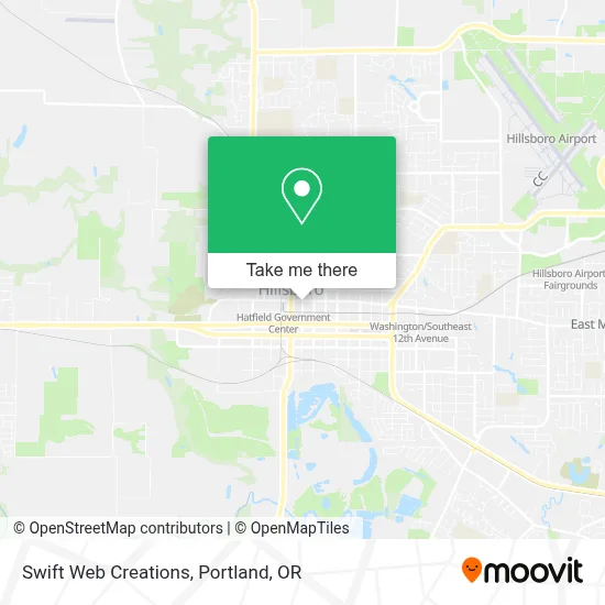 Swift Web Creations map