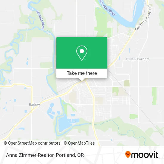Anna Zimmer-Realtor map