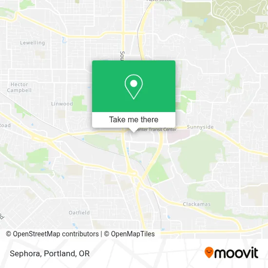 Sephora map