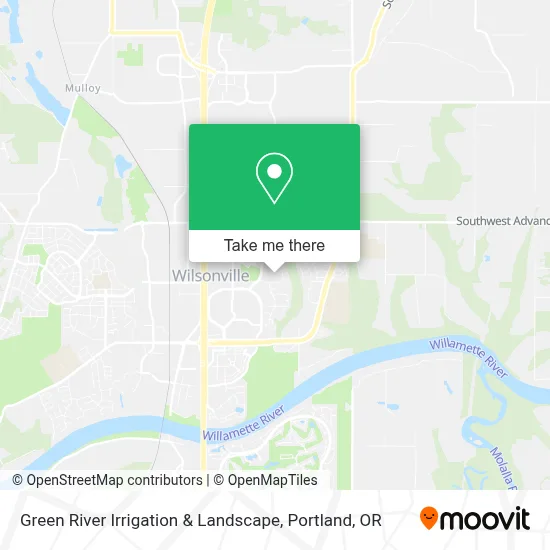 Green River Irrigation & Landscape map
