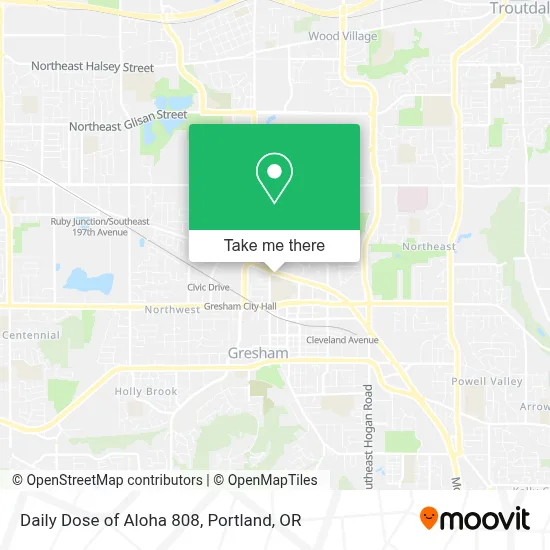 Daily Dose of Aloha 808 map