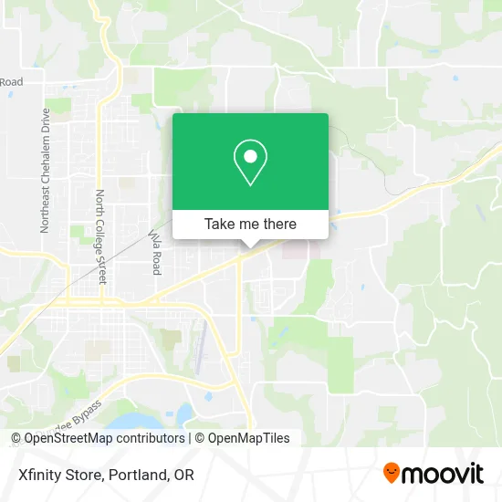 Xfinity Store map