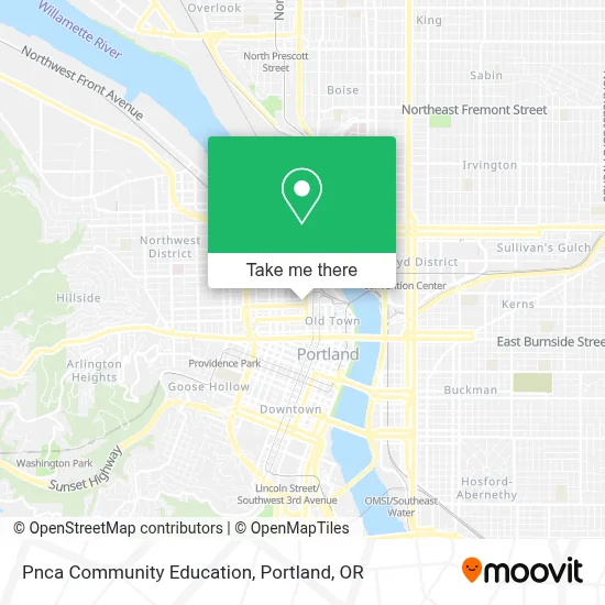 Pnca Community Education map