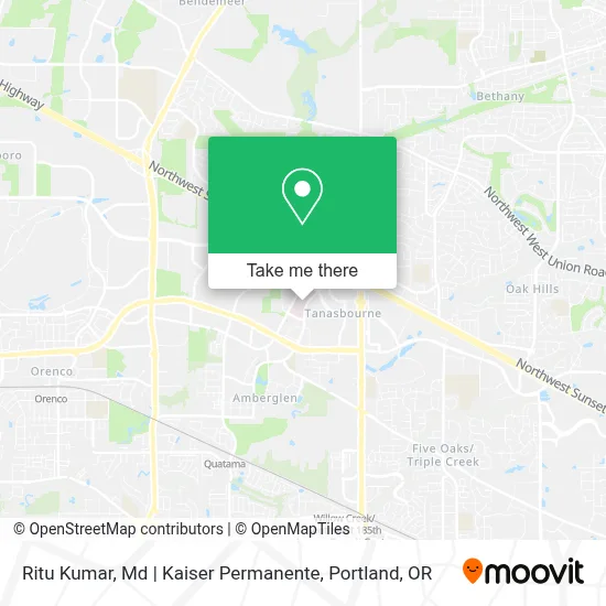 Ritu Kumar, Md | Kaiser Permanente map