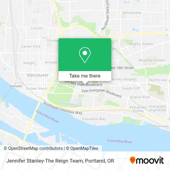 Jennifer Stanley-The Reign Team map