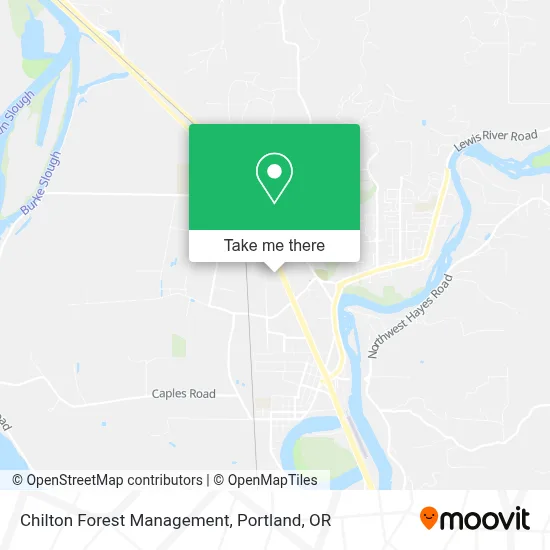 Chilton Forest Management map