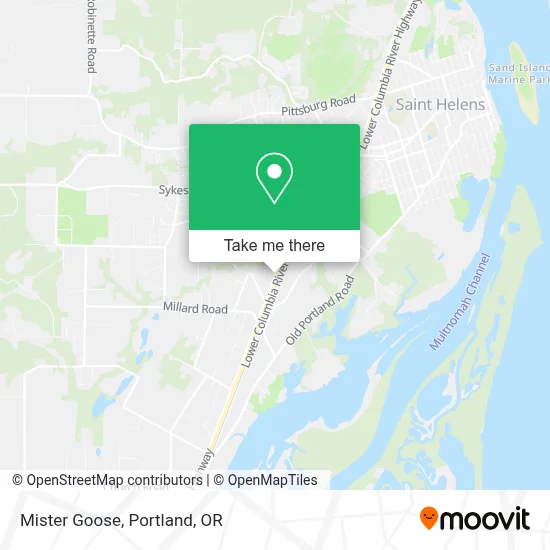 Mister Goose map