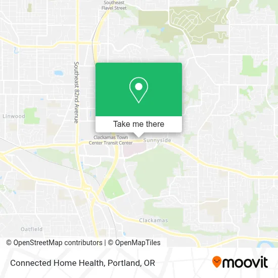 Connected Home Health map
