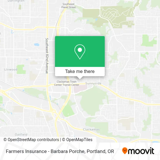 Farmers Insurance - Barbara Porche map