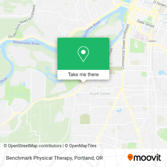 Benchmark Physical Therapy map