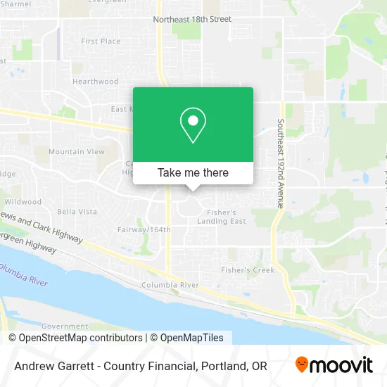 Andrew Garrett - Country Financial map