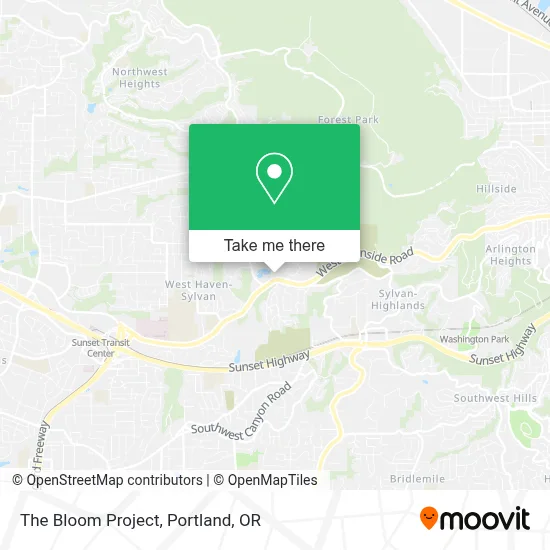 The Bloom Project map