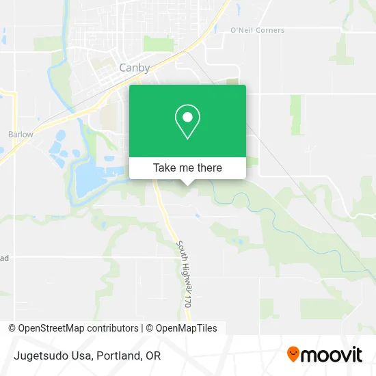 Jugetsudo Usa map