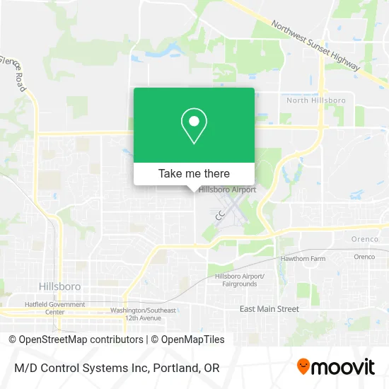 M/D Control Systems Inc map