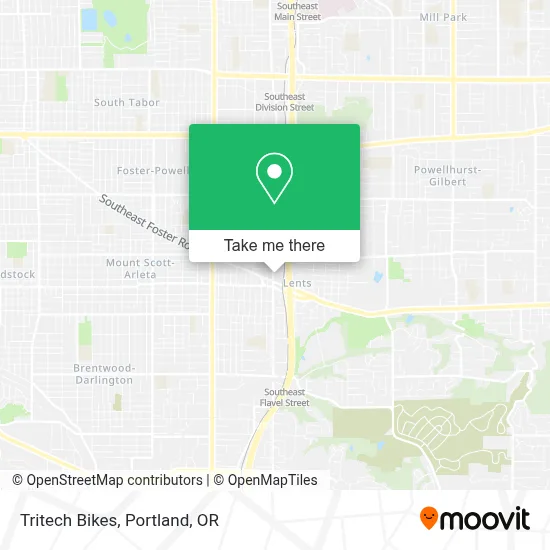 Tritech Bikes map