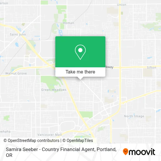 Samira Seeber - Country Financial Agent map