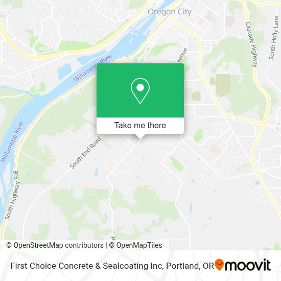First Choice Concrete & Sealcoating Inc map