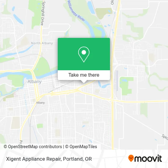 Xigent Appliance Repair map