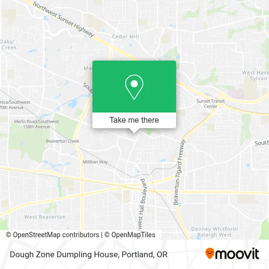 Dough Zone Dumpling House map