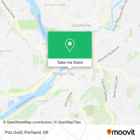 Pdx.Gold map