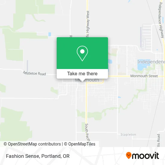 Fashion Sense map