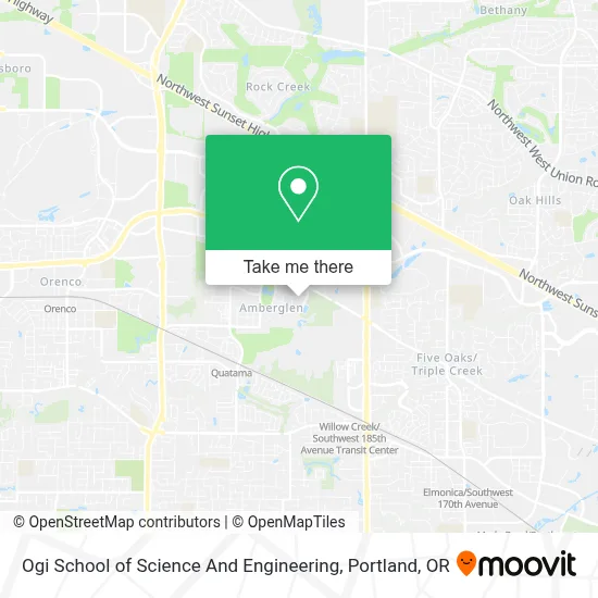 Ogi School of Science And Engineering map