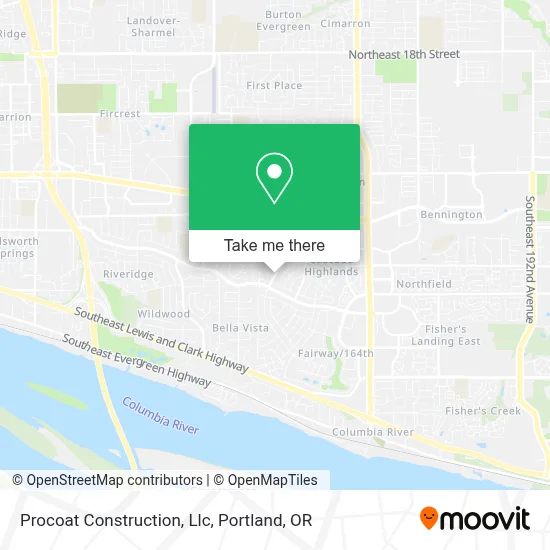 Procoat Construction, Llc map