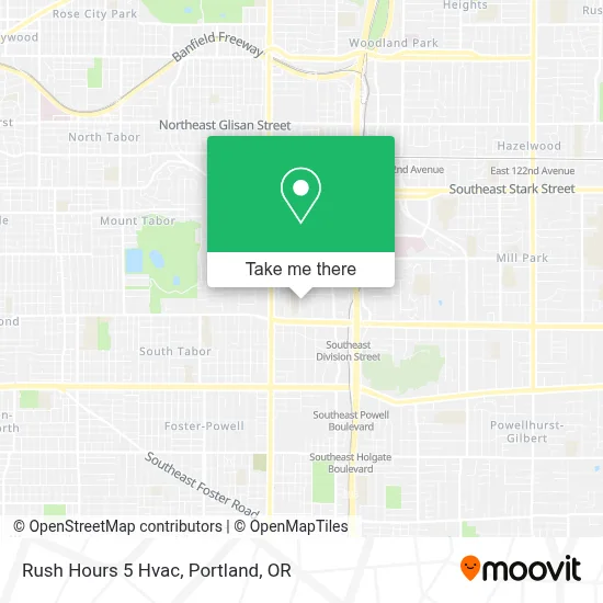 Rush Hours 5 Hvac map