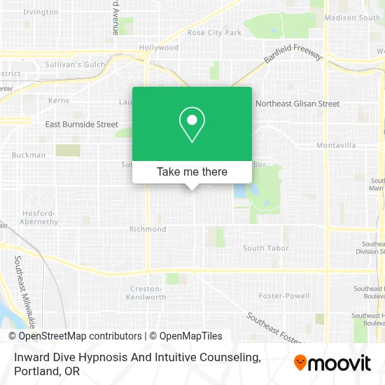 Inward Dive Hypnosis And Intuitive Counseling map
