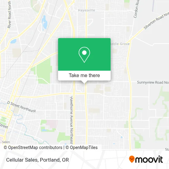 Cellular Sales map