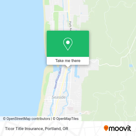 Ticor Title Insurance map