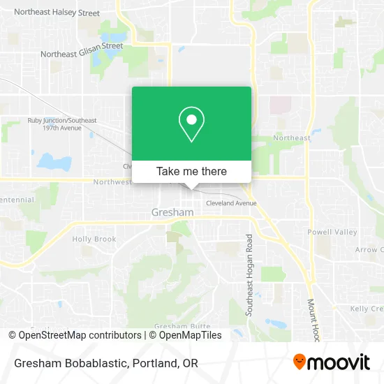 Gresham Bobablastic map