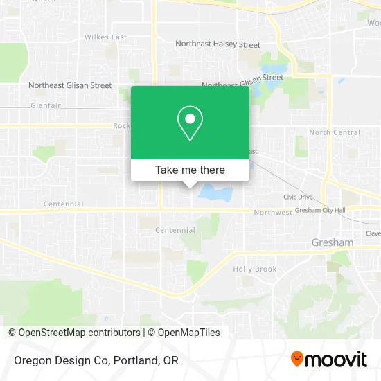 Oregon Design Co map