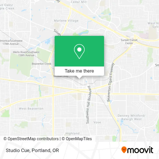 Studio Cue map
