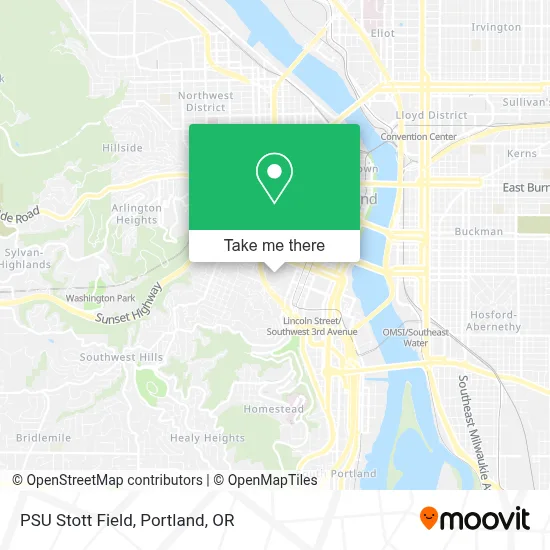 PSU Stott Field map
